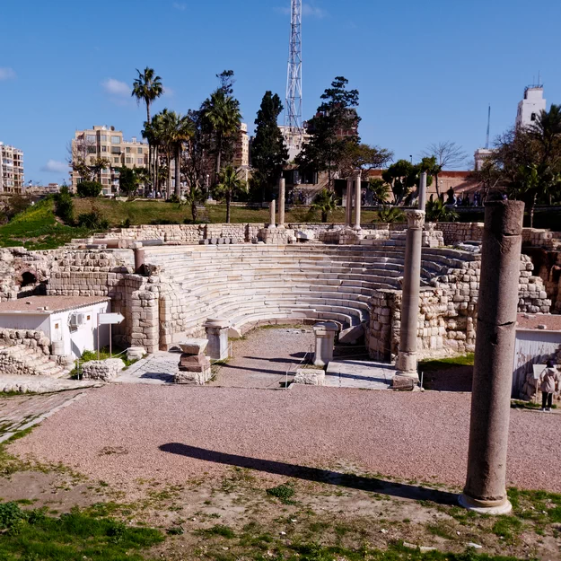 Tzw. Amfiteatr na Kom el-Dikka w Aleksandrii